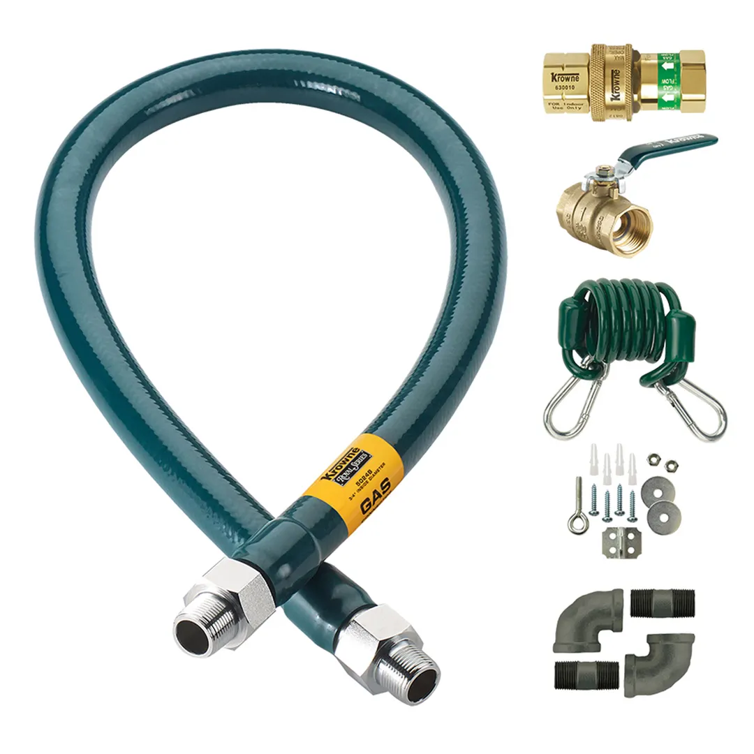 Krowne C12524K Gas Connector Hose Kit / Assembly