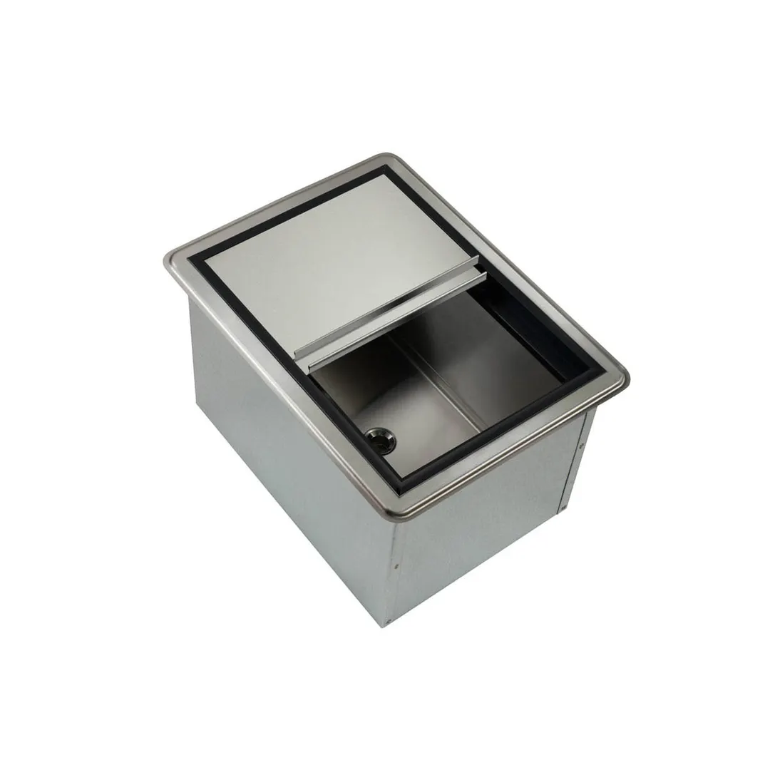 Krowne D278-7 Drop-In Ice Bin, 20"W x 15"D, 50 Lbs Capacity, Fully Insulated