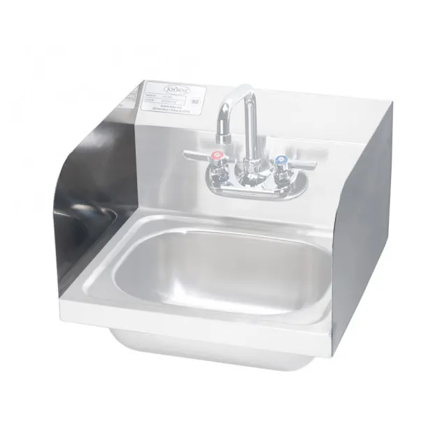 Krowne FG-LR2 Factory Installed 15" Side Splashes, Left & Right Side
