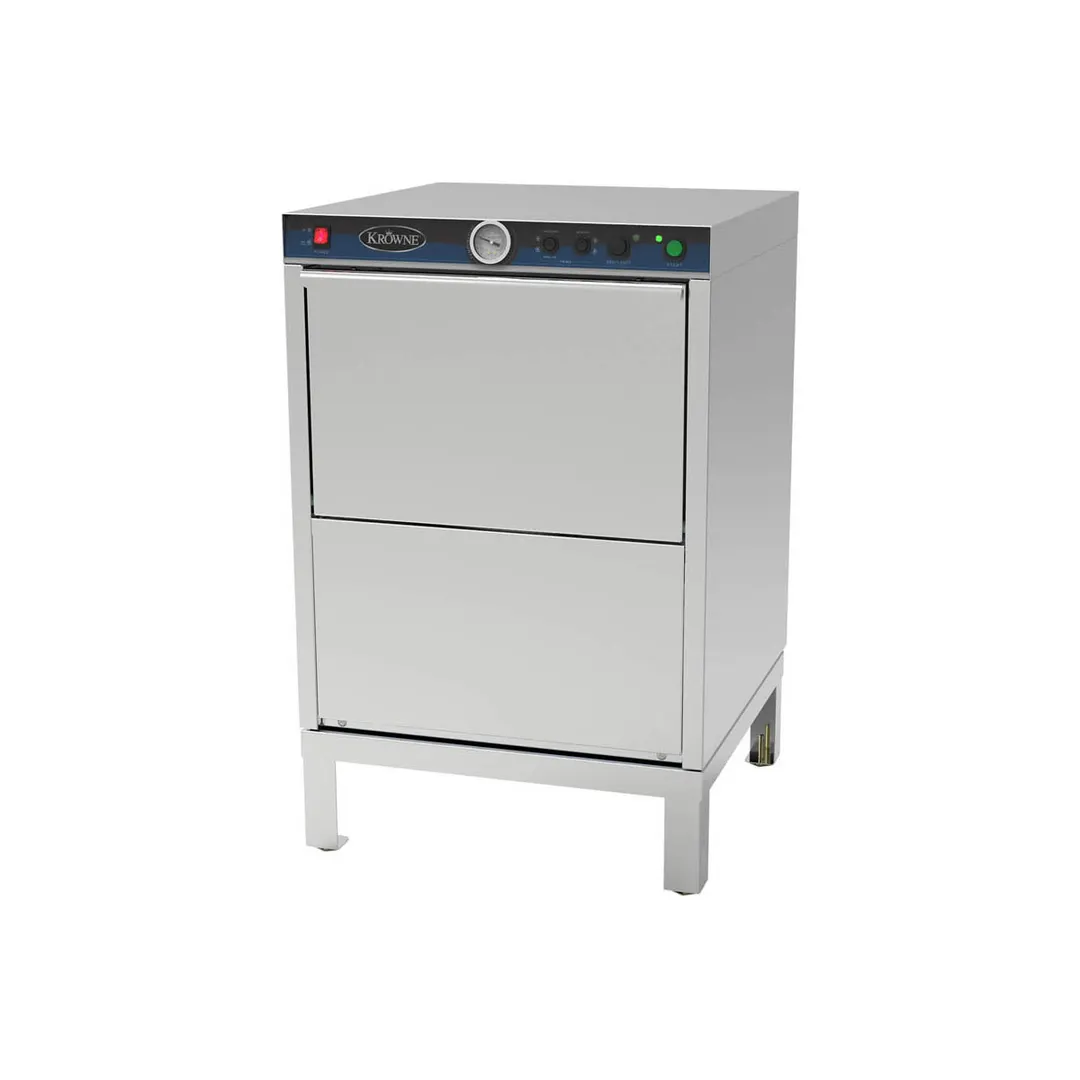 Krowne GWD-24 24" Door Type Undercounter Glasswasher, Low Temp - 900 Glass/Hr - 115V