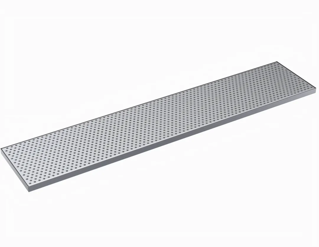 Krowne KDT-8X39S Drip Tray, 39"W X 8"D, Brushed Stainless Steel