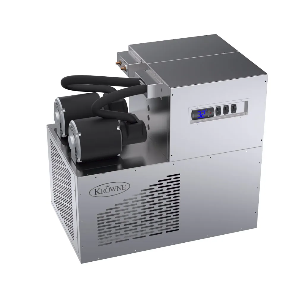Krowne KPP50-2 27" Draft Beer System Power Pack w/ Air Cooled, 2 pumps, 1/2 HP