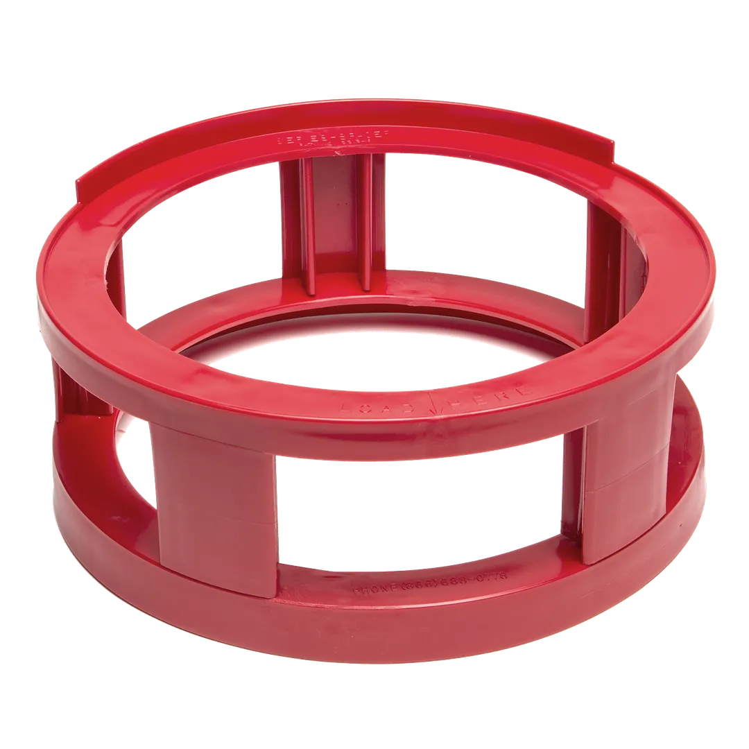 Krowne KR-1000 Series Keg Spacer, Stainless Steel, 12" L x 6" W x 4" H, Fits 1" Keg Posts
