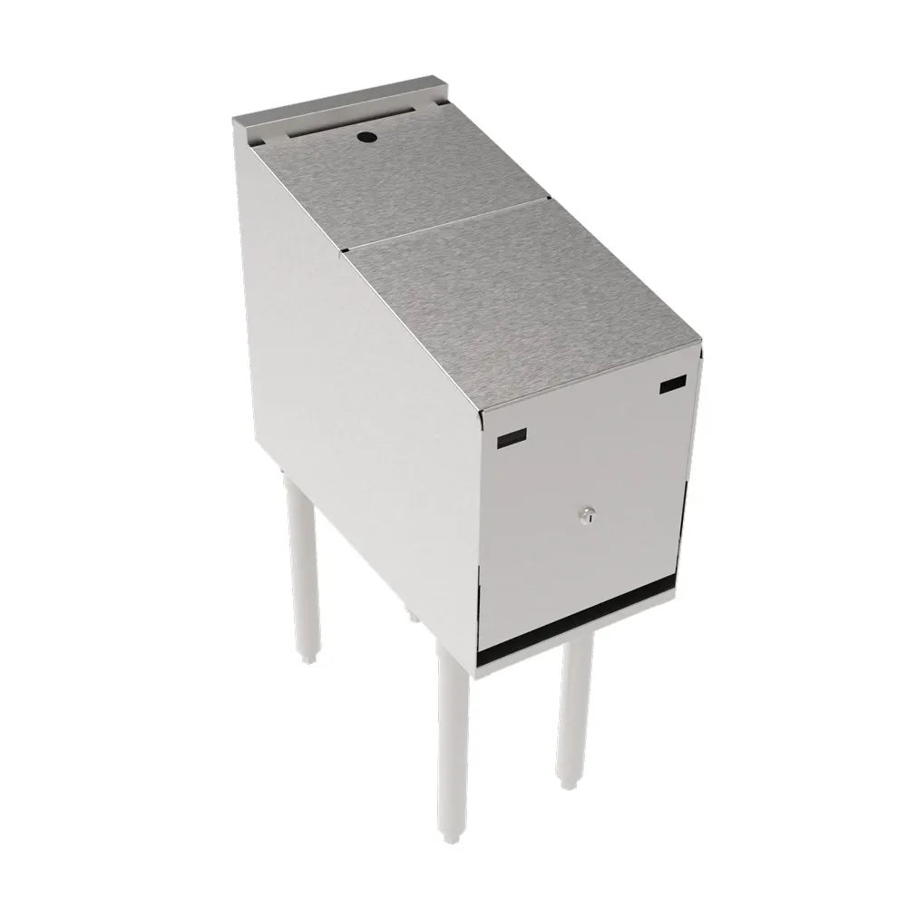 Krowne KR-206 Locking Cover for KR24-ML12 Bar Speed Rail, Double Style, 12" Width Side - Individual