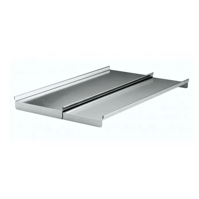 Krowne KR-323 Full Sliding Cover for 24" Pass‑Thru Underbar Ice Bin - No Bottle Wells / S.Steel