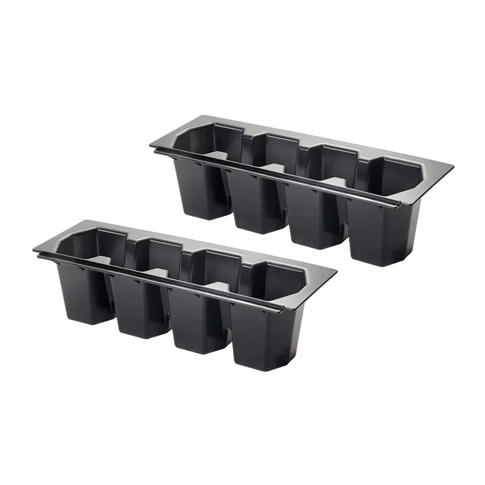 Krowne KR-410 4-Bottle Plastic Bottle Wells for KR24 Ice Bins (Qty 2)