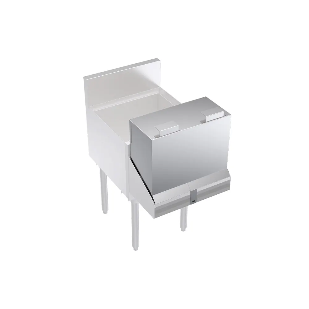 Krowne KR-DC18 Upgrade -Locking Cover For Double Speedrail, 18" Width, Stainless Steel, Fits 13"-18"