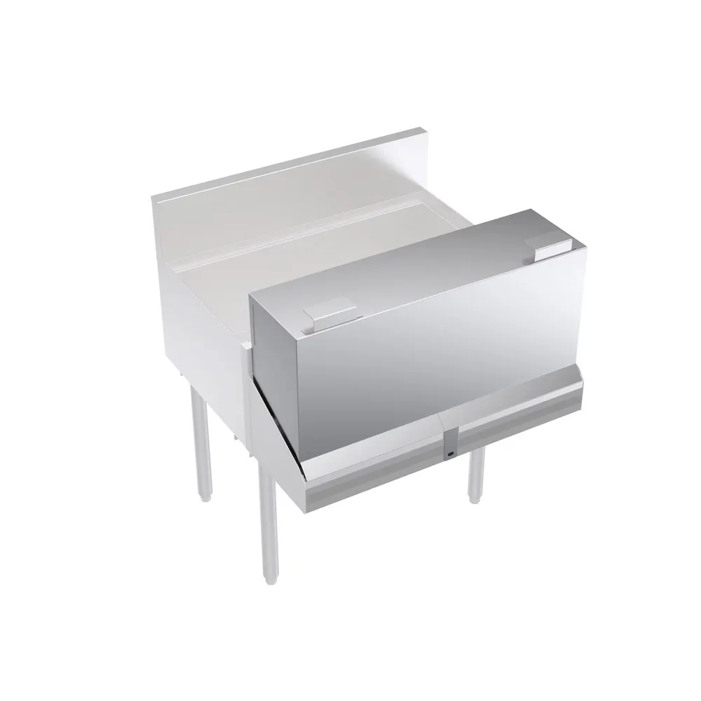 Krowne KR-DC30 Locking Cover For Double Speedrail, 30", 25"-30" Side, Double Style, Stainless Steel