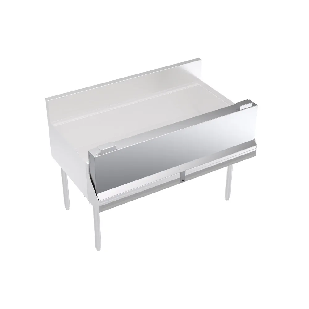 Krowne KR-SC48 Royal Series Speed Rail Locking Cover, Single, 48" Stainless Steel