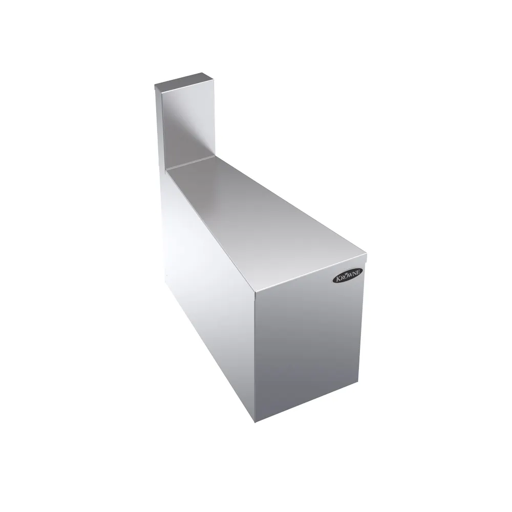 Krowne Metal KR19-F15 10" Royal Series Underbar Corner Angle Filler
