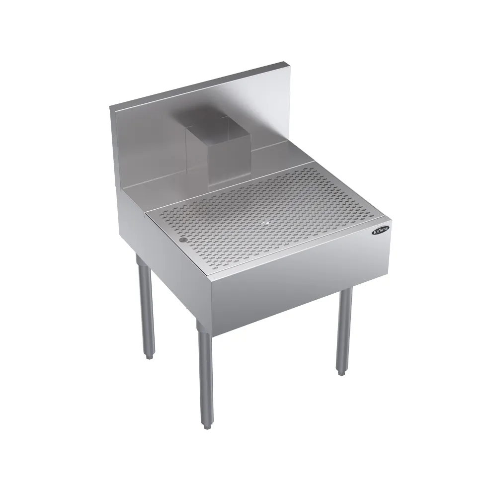 Krowne KR24-BD24 Royal Series Underbar Beer Drainer, 24"W X 24"D