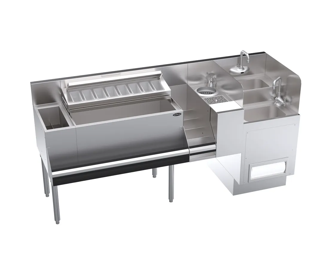 Krowne KR24-TCS72E 72" Underbar Ice Bin / Cocktail Station