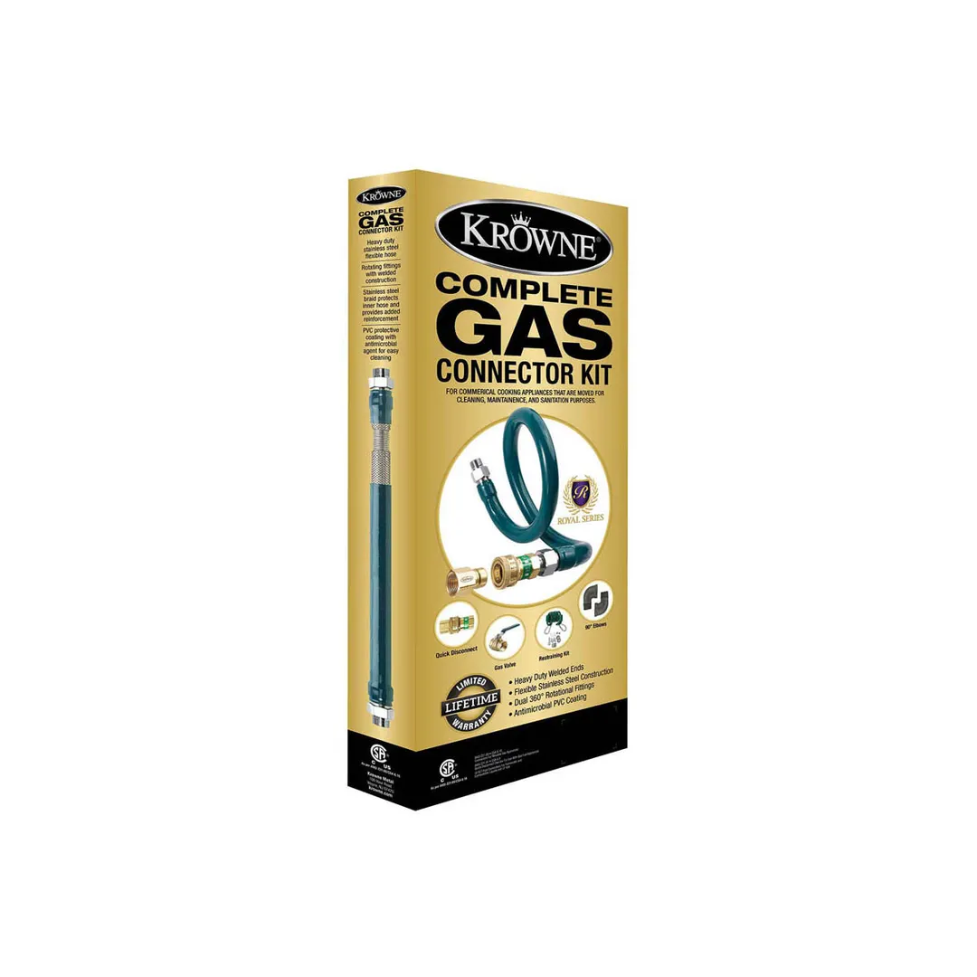 Krowne M12536K10 Gas Connector Hose Kit / Assembly