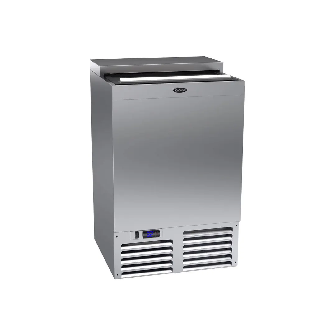 Krowne MC24S 24" Stainless Glass Froster, 95 Mugs Capacity