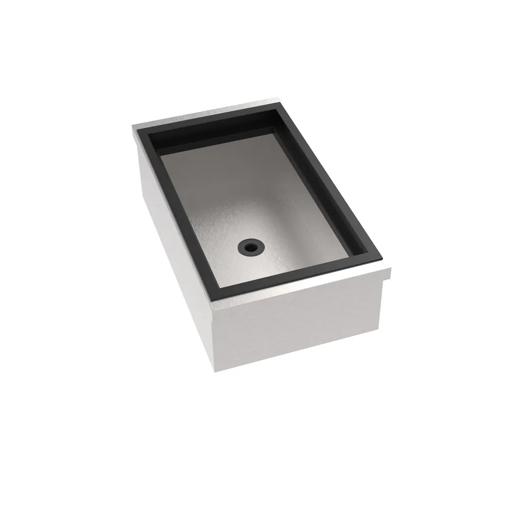 Krowne MW-IB12 Movewell Ice Bin Modular Insert, Insulated, 12"W X 21"D X 6"W