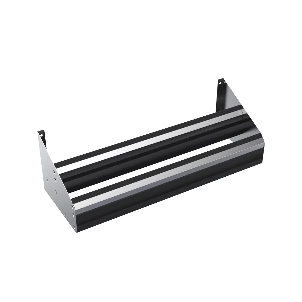 Krowne RD-42 42" L Stainless Steel Double Speed Rail, Sound Deadened Bottom