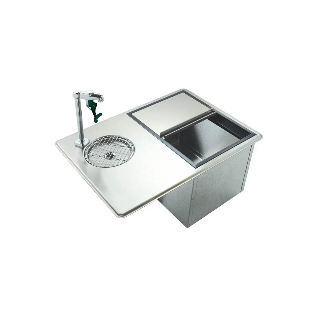 Krowne WS-2 Krowne Water Station/Ice Bin, Drop-In, 27"W X 20"D O.A.