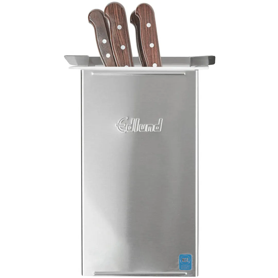 Edlund KSR-5000 Knife Sanitizing System, Liquid Sanitizer with Insert & Tank, Steel, NSF