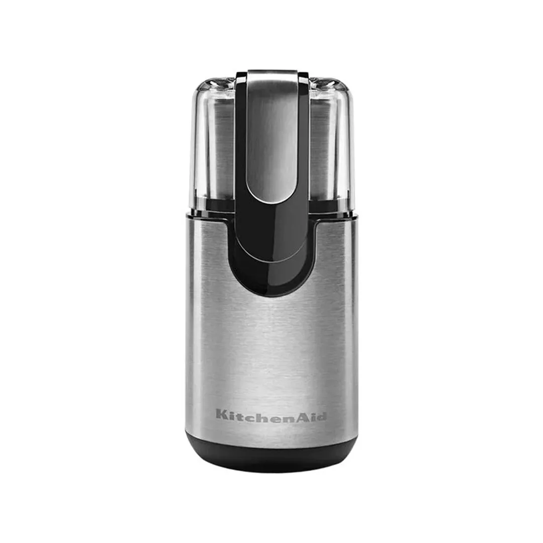 KitchenAid BCG111OB Coffee Grinder, One-Touch Control with 4 oz Grind Bowl / 120V - Black