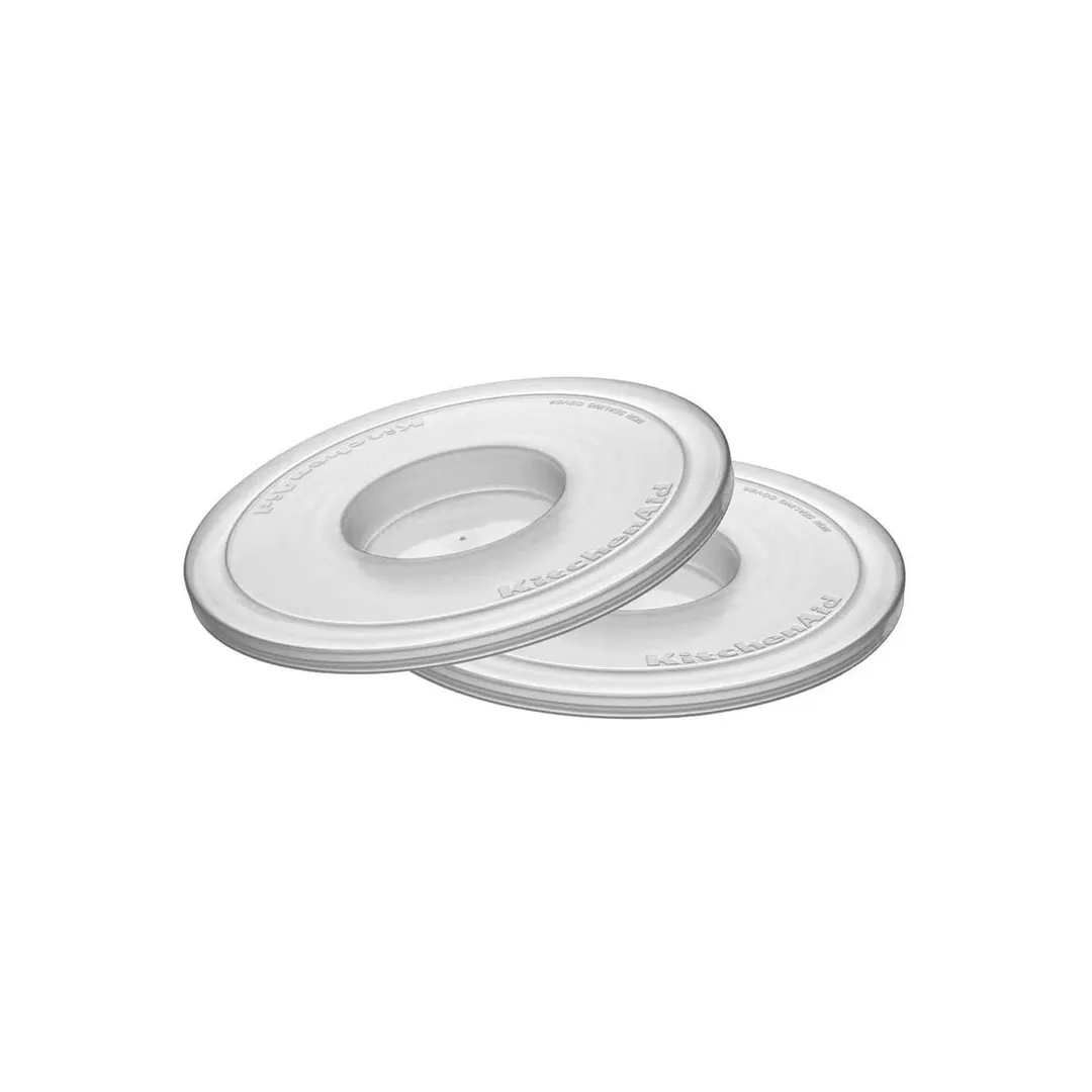 KitchenAid KBC90N Clear Bowl Cover, Fits 4‑1/2‑Qt & 5‑Qt Bowls, Top Rack Safe, 1‑Year Warranty