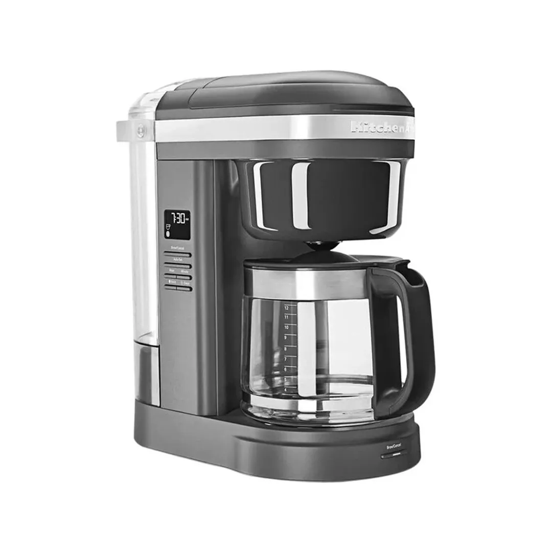 KitchenAid KCM1208DG Coffee Tea Brewer with Glass Carafe, 120V/1100 Watt-Grey