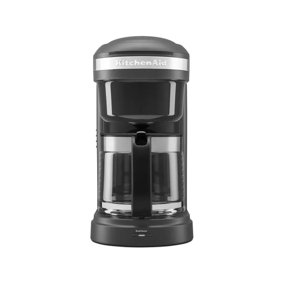 KitchenAid KCM1208DG Coffee Tea Brewer with Glass Carafe, 120V/1100 Watt-Grey