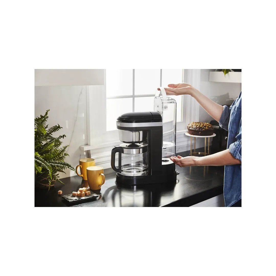 KitchenAid KCM1209OB Coffee Tea Brewer, High and Low Plate Temperature - 120V/1100W - Black
