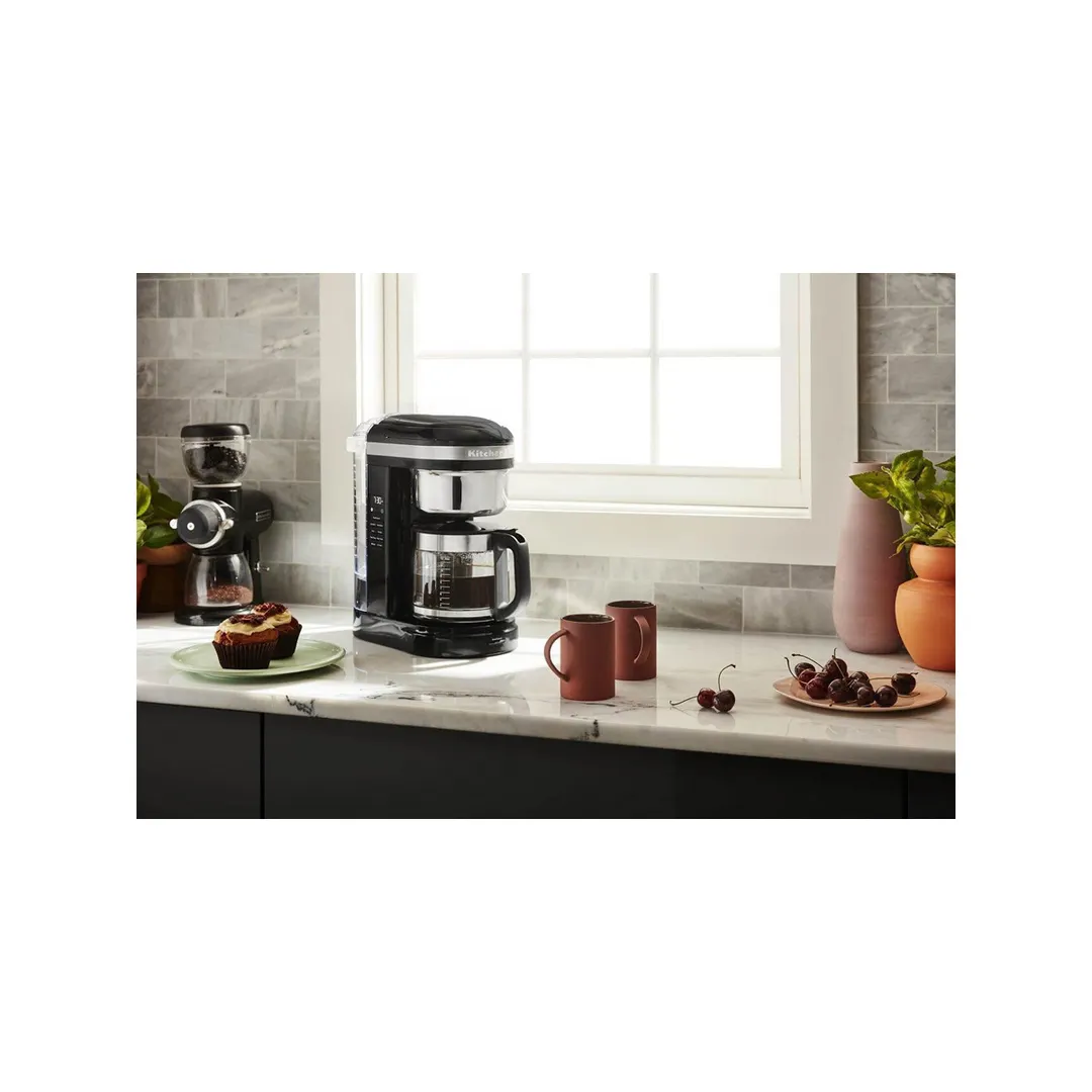 KitchenAid KCM1209OB Coffee Tea Brewer, High and Low Plate Temperature - 120V/1100W - Black
