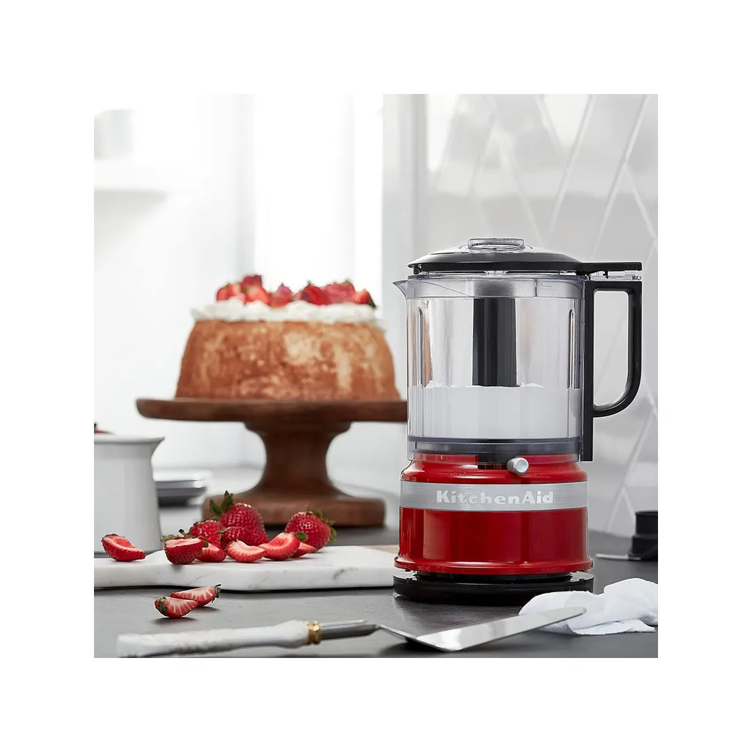 KitchenAid KFC0516ER 5‑Cup, 2‑Speed Food Chopper, Empire Red