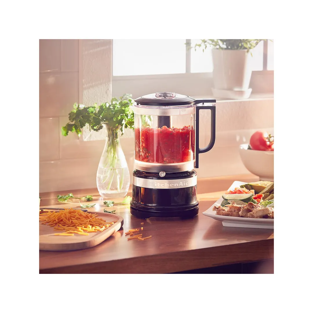 KitchenAid KFC0516OB 5‑Cup, 2‑Speed Food Chopper, Onyx Black