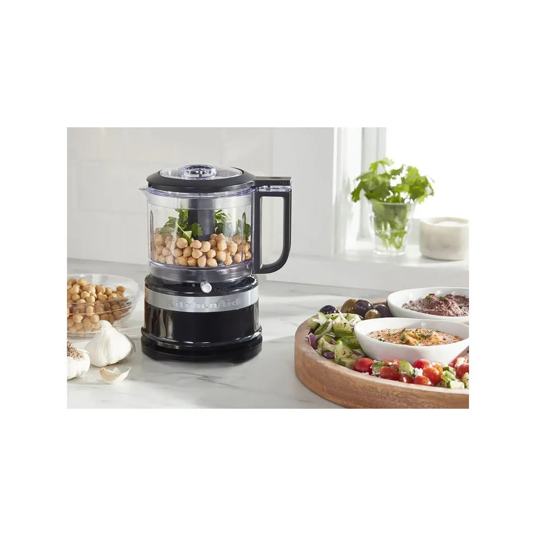 KitchenAid KFC3516OB 3.5‑Cup, Compact, 2‑Speed Food Chopper, Onyx Black