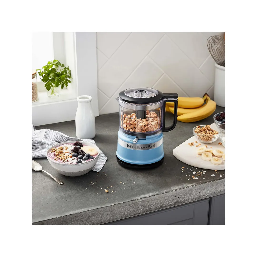 KitchenAid KFC3516VB 3.5‑Cup, Compact, 2‑Speed Food Chopper, Blue Velvet