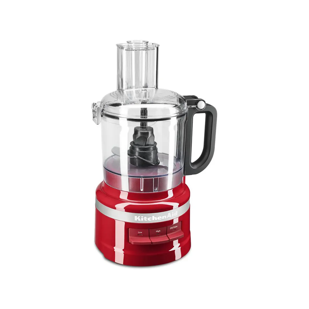 KitchenAid KFP0718ER 7‑Cup, 3‑Speed Food Processor, Empire Red