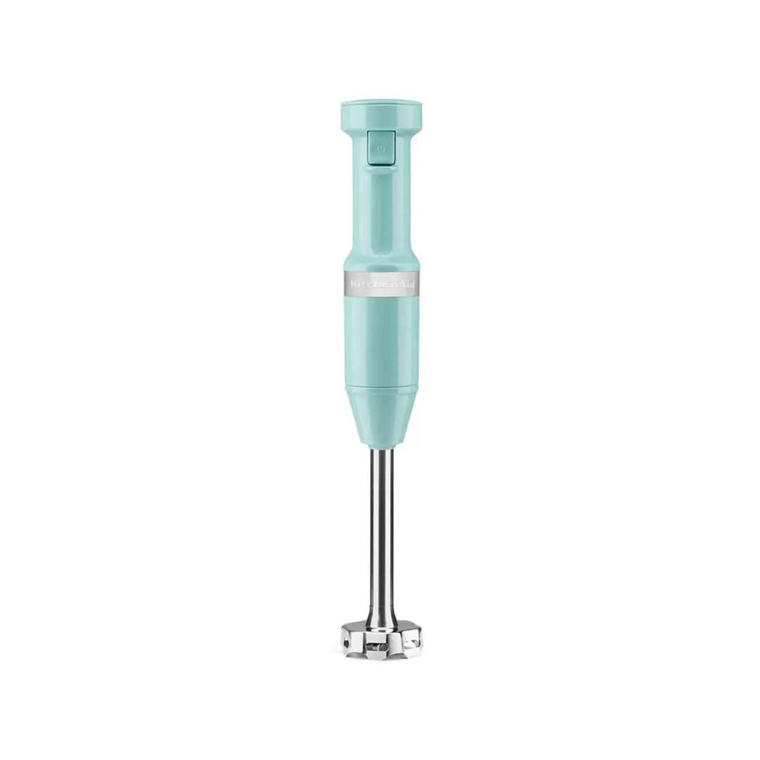 KitchenAid KHBV53AQ 8" Variable Speed Aqua Sky Corded Hand Blender
