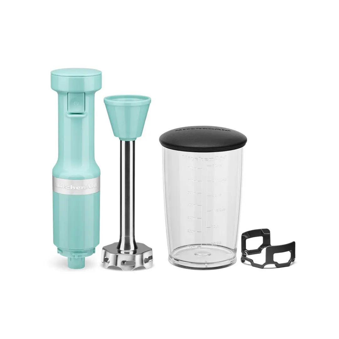 KitchenAid KHBV53AQ 8" Variable Speed Aqua Sky Corded Hand Blender