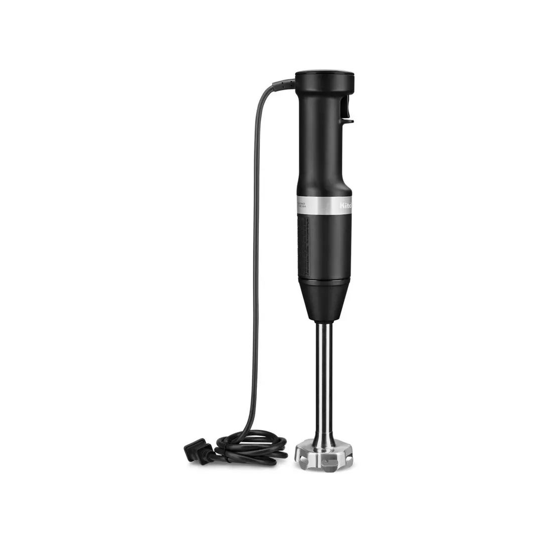 KitchenAid KHBV53BM 8" Variable Speed Black Matte Corded Hand Blender
