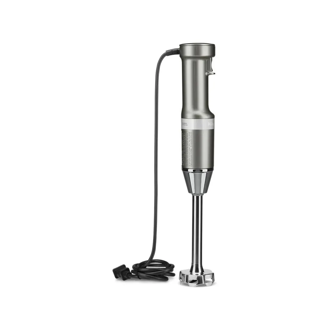 KitchenAid KHBV53CU 8" Variable Speed Contour Silver Corded Hand Blender