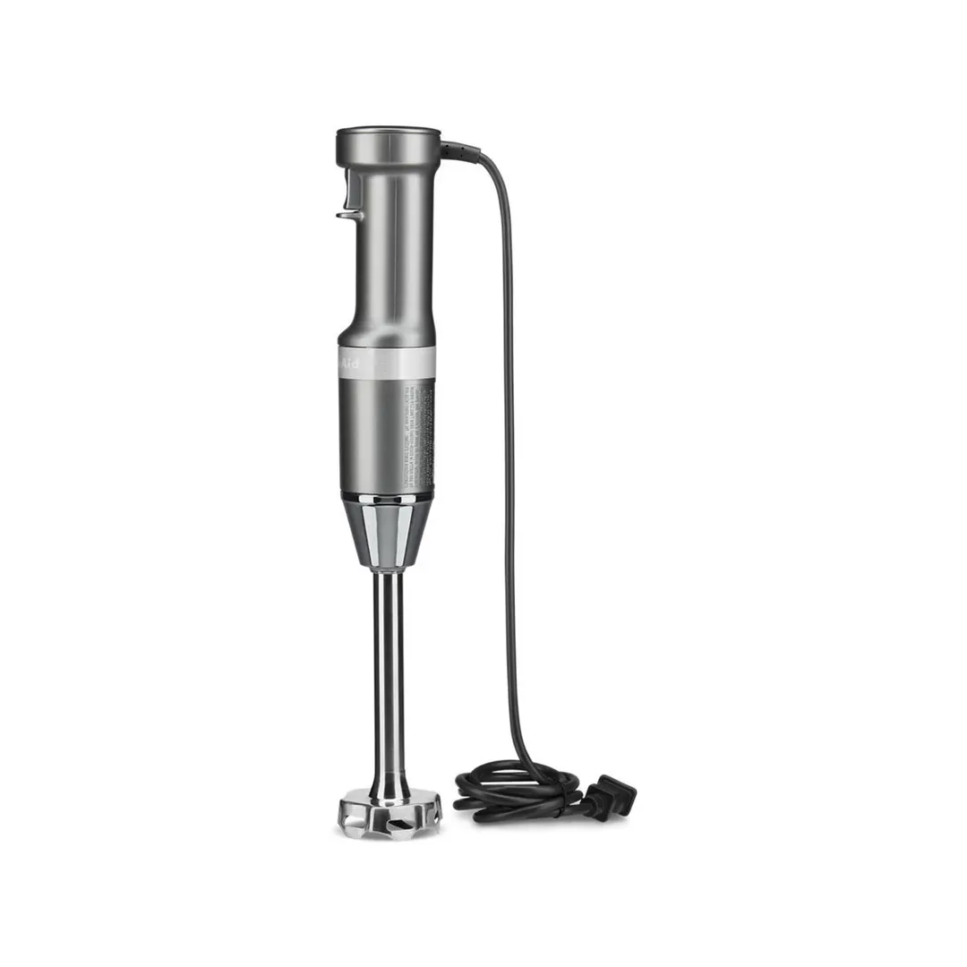 KitchenAid KHBV53CU 8" Variable Speed Contour Silver Corded Hand Blender