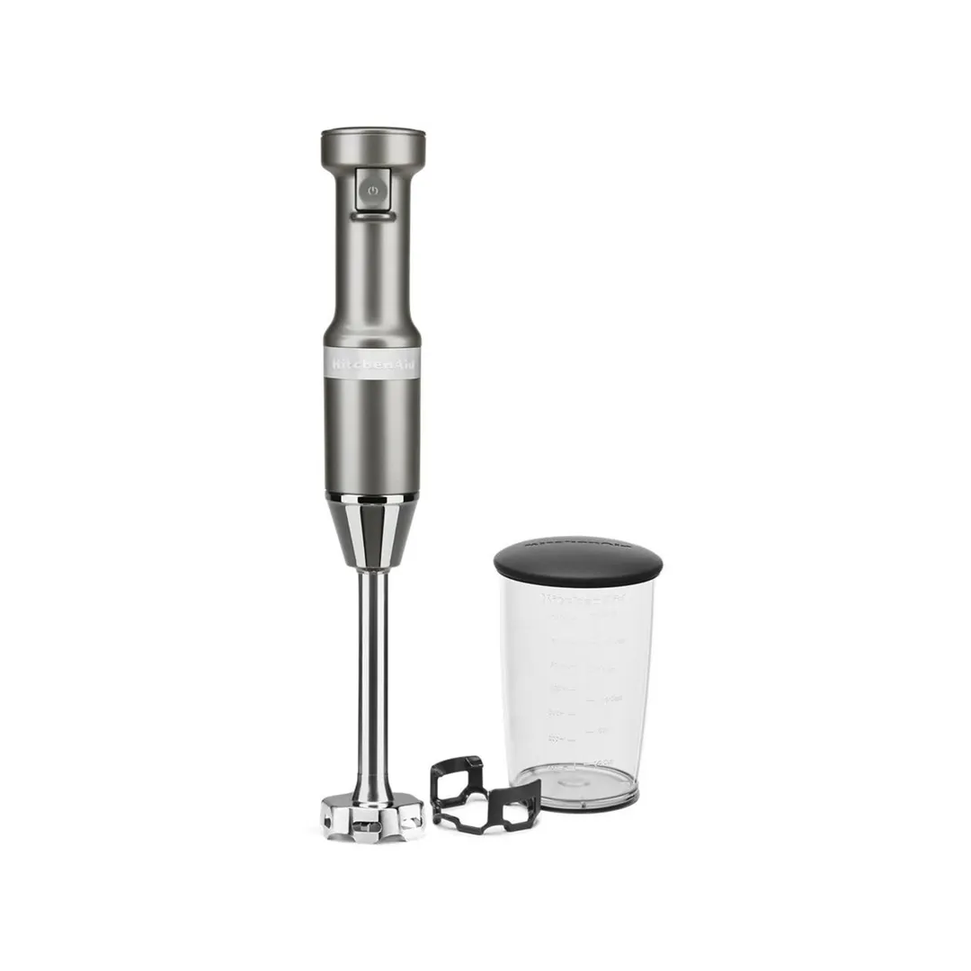 KitchenAid KHBV53CU 8" Variable Speed Contour Silver Corded Hand Blender