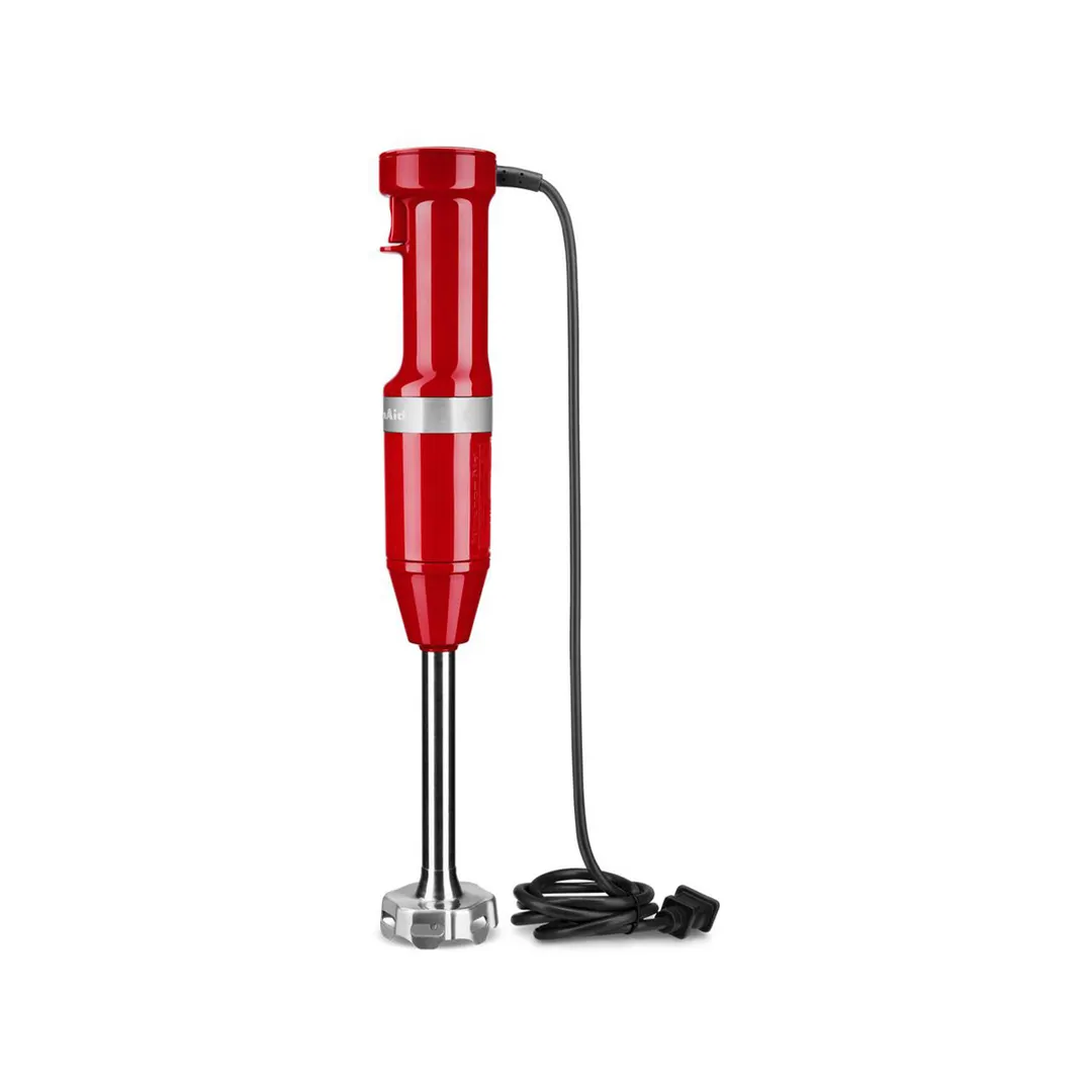 KitchenAid KHBV53ER 8" Variable Speed Empire Red Corded Hand Blender
