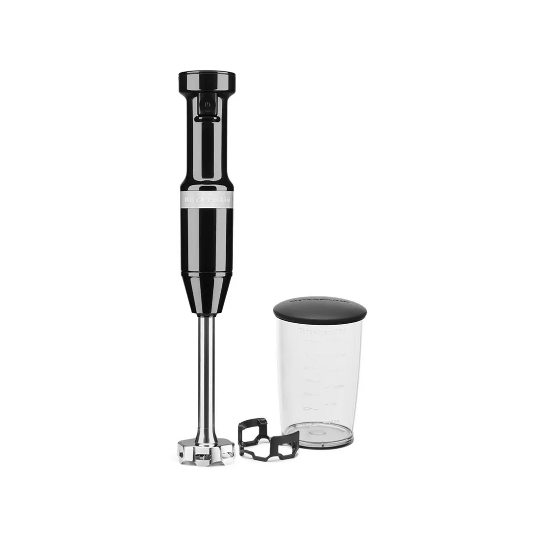 KitchenAid KHBV53OB 8" Variable Speed Onyx Black Corded Hand Blender