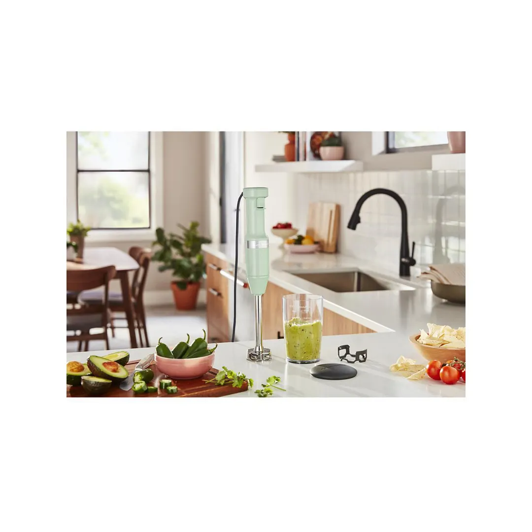 KitchenAid KHBV53PT 8" Variable Speed Pistachio Corded Hand Blender