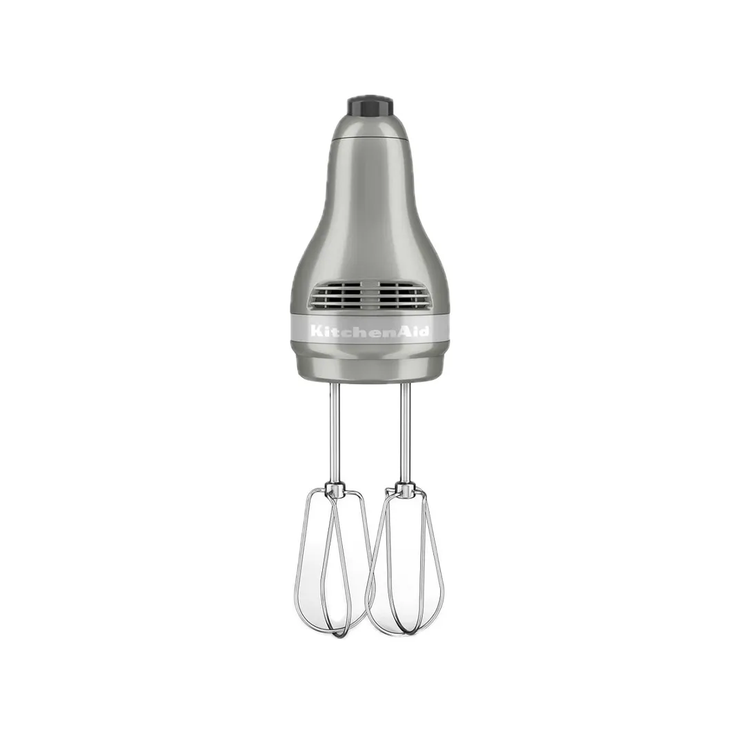 KitchenAid KHM512CU Ultra Power 5-Speed Hand Mixer, Contour Silver