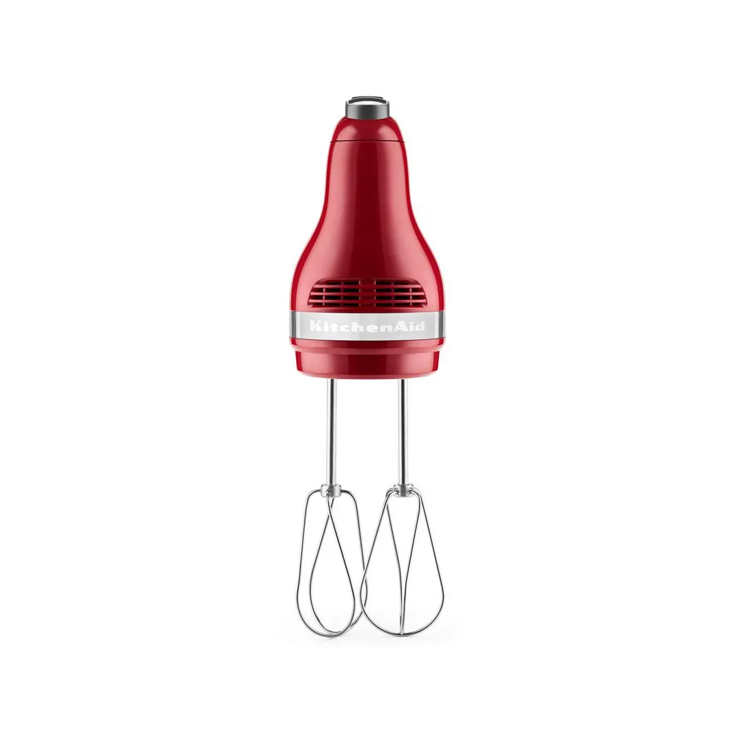 KitchenAid KHM512ER Ultra Power 5-Speed Hand Mixer, Empire Red