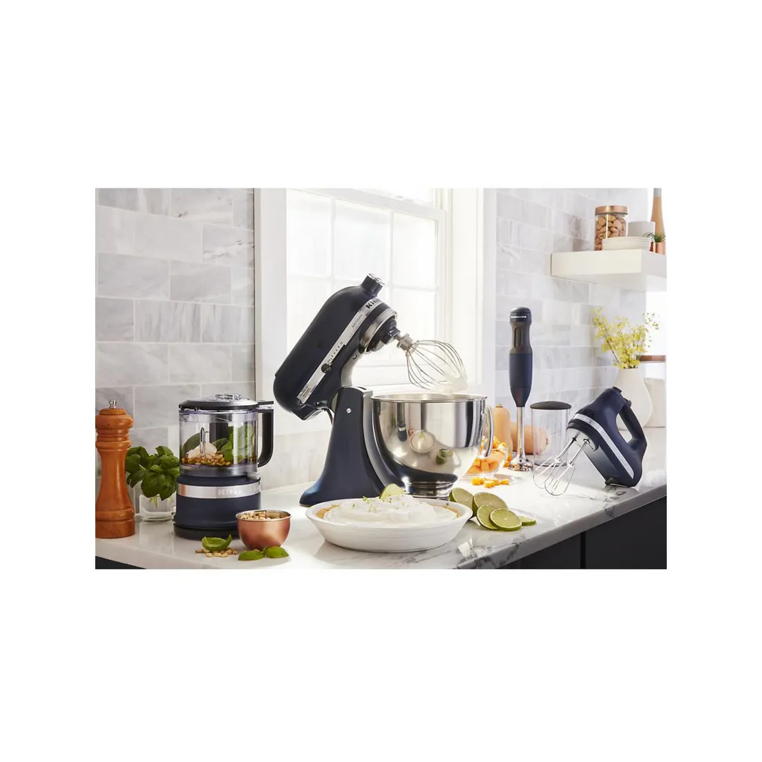 KitchenAid KHM512IB Ultra Power 5-Speed Hand Mixer, Ink Blue