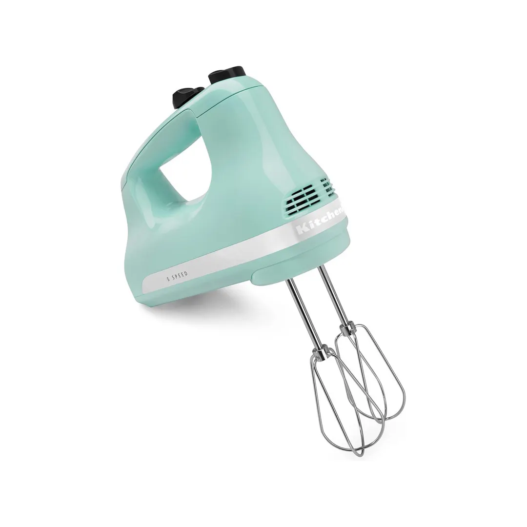 KitchenAid KHM512IC Ultra Power 5-Speed Hand Mixer, Ice