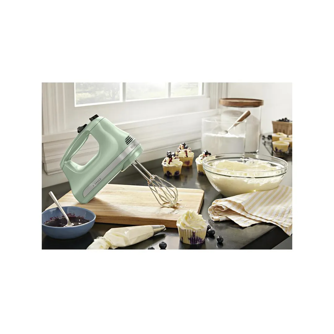 KitchenAid KHM512PT Ultra Power 5-Speed Hand Mixer, Pistachio