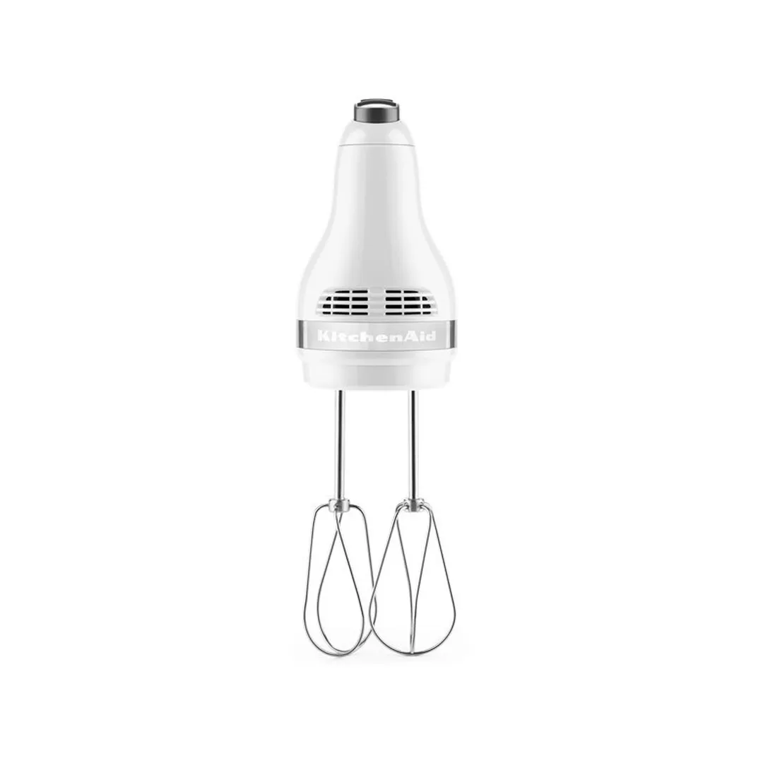 KitchenAid KHM512WH Ultra Power 5-Speed Hand Mixer, White