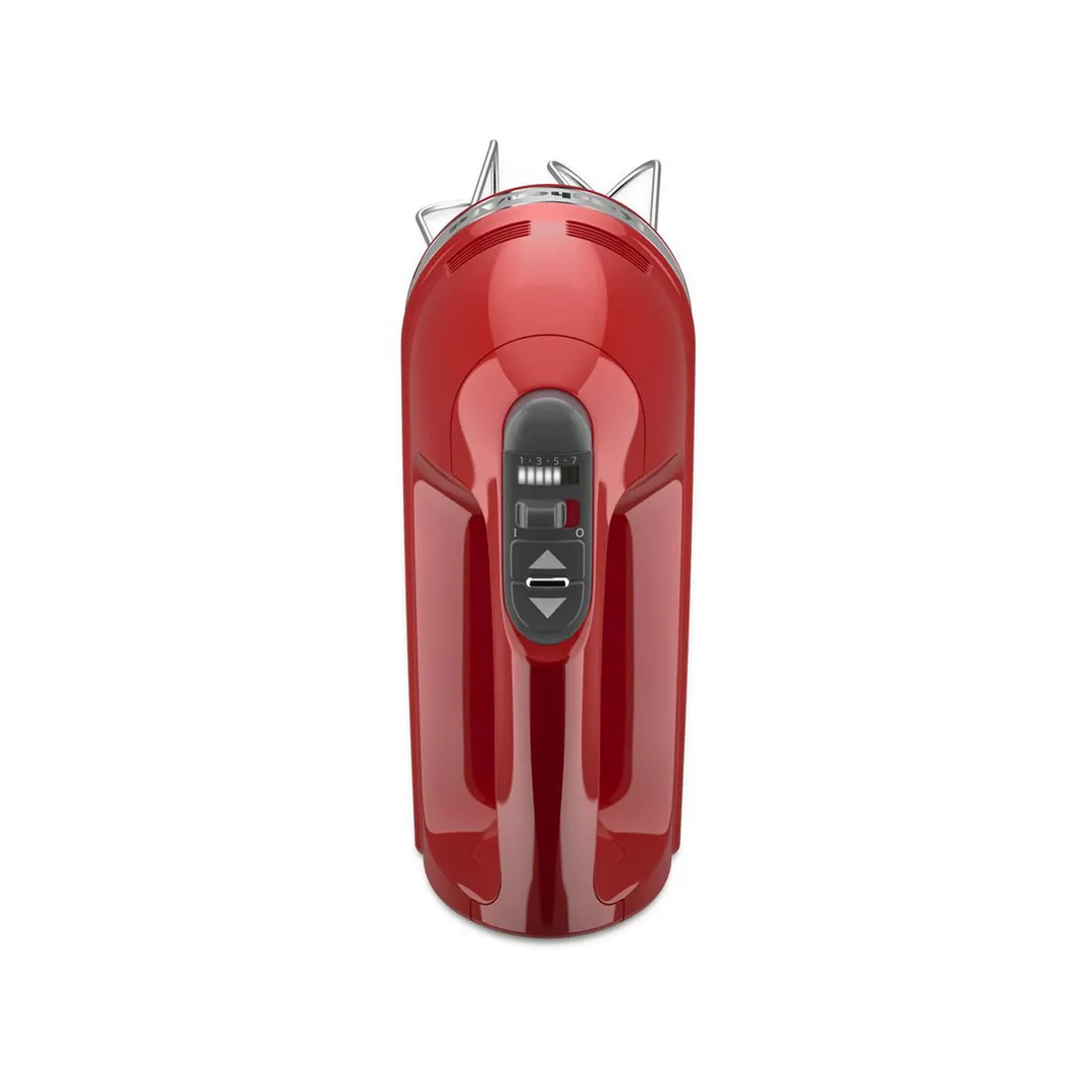KitchenAid KHM7210ER 7-Speed Hand Mixer, Empire Red