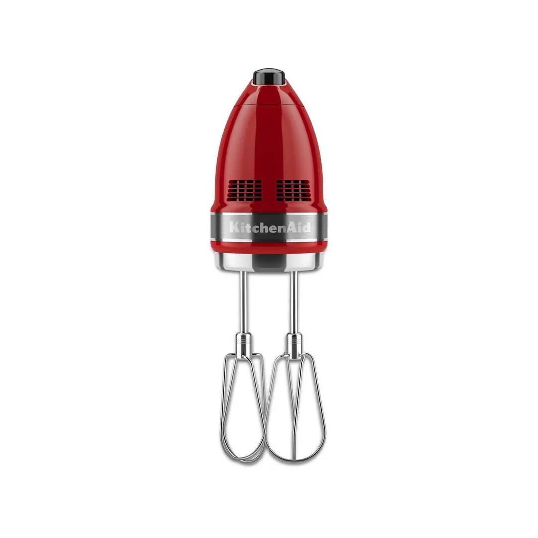 KitchenAid KHM7210ER 7-Speed Hand Mixer, Empire Red